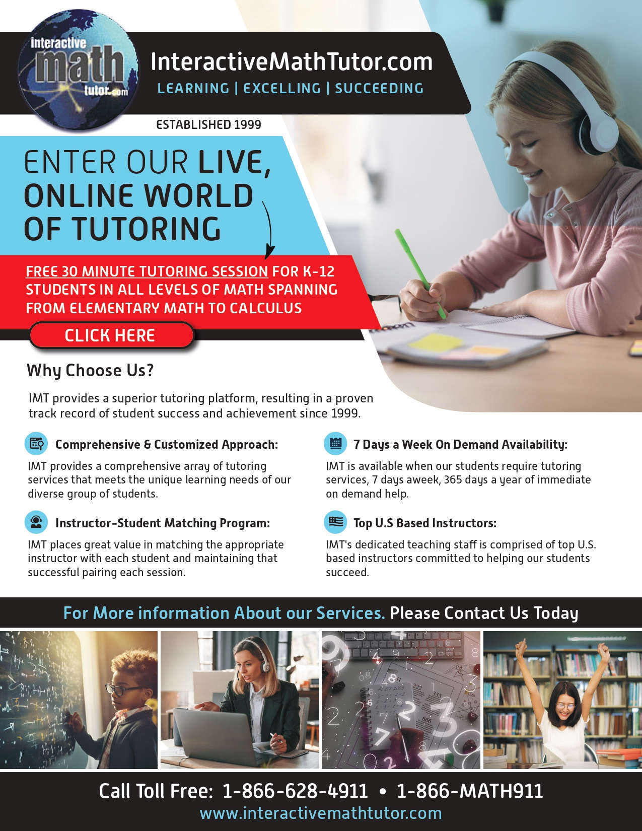 free 30 minute tutoring service